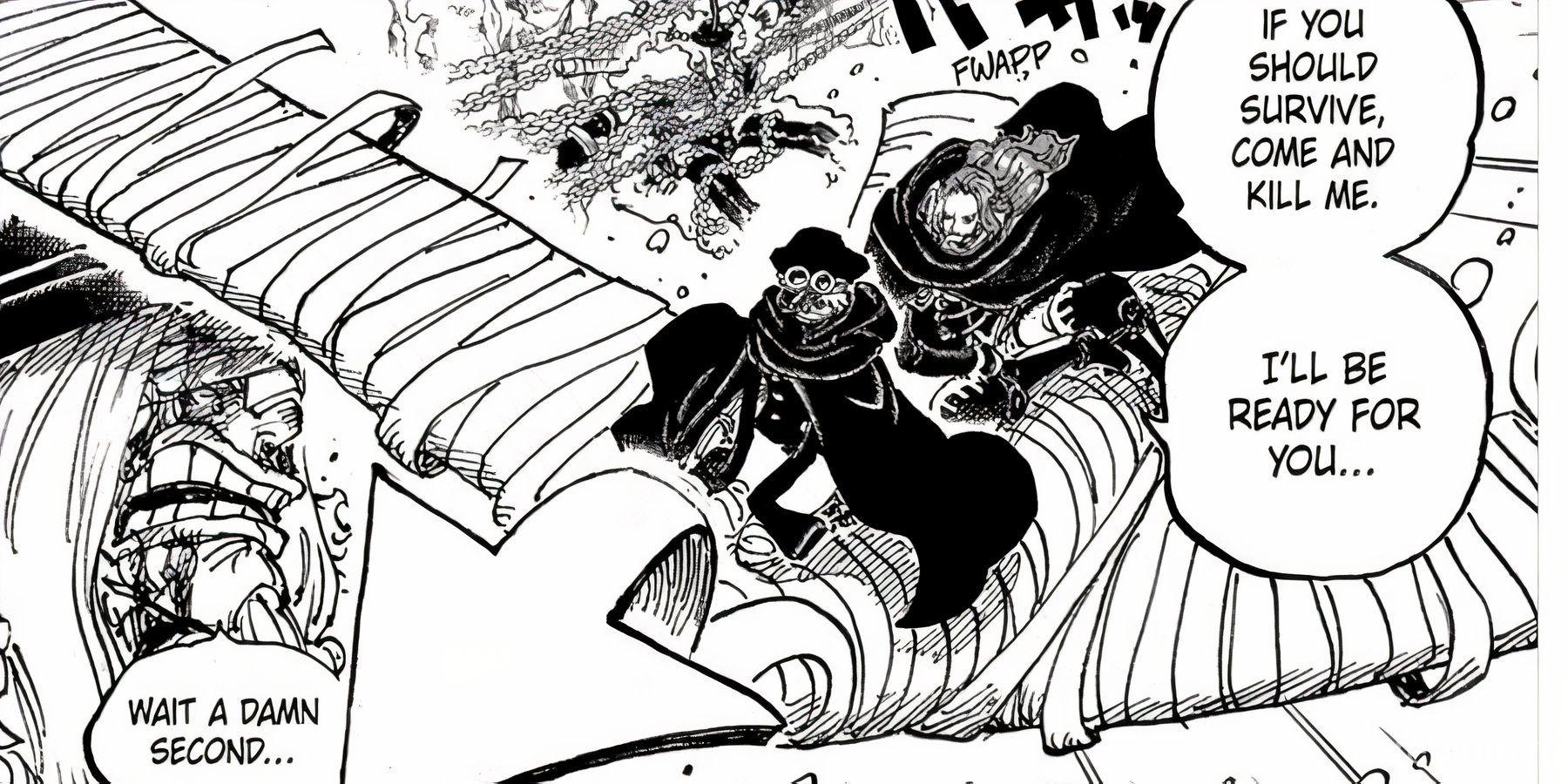 Изображение в галерее статьи: One Piece: Ода только что представил самый ужасающий дьявольский фрукт Парамеция на Эльбафе